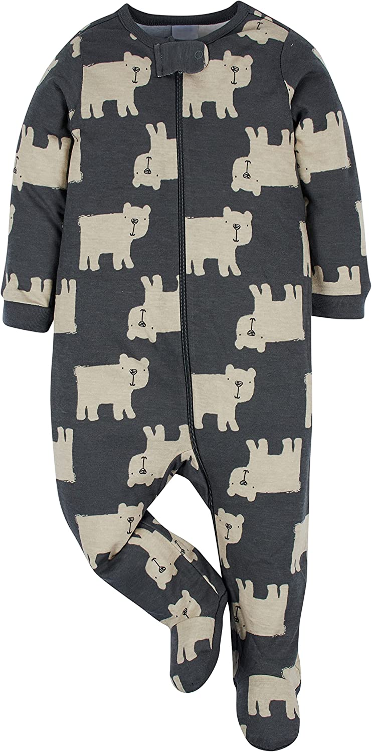 Onesies Brand baby-boys 4-pack Sleep 'N Play Footies - Image 4